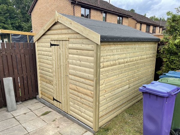 Garden shed installed by Garden Buildings Scotland — photo 1