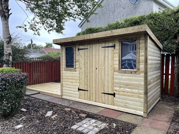 Garden shed installed by Garden Buildings Scotland — photo 2