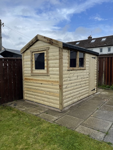 Garden shed installed by Garden Buildings Scotland — photo 6