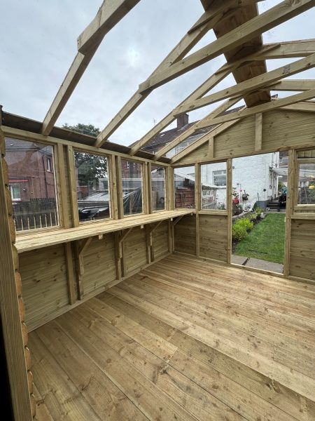 Greenhouse in Dumfries installed by Garden Buildings Scotland — photo 2