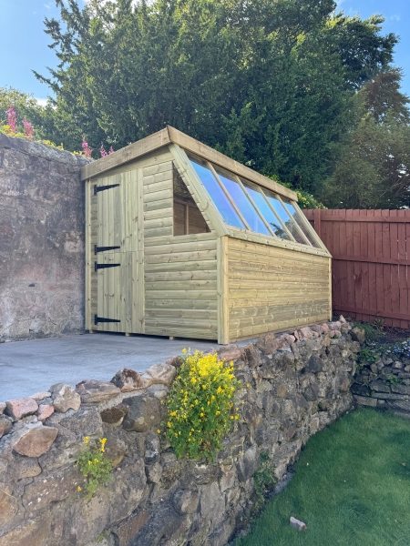 Greenhouse in Dumfries installed by Garden Buildings Scotland — photo 3