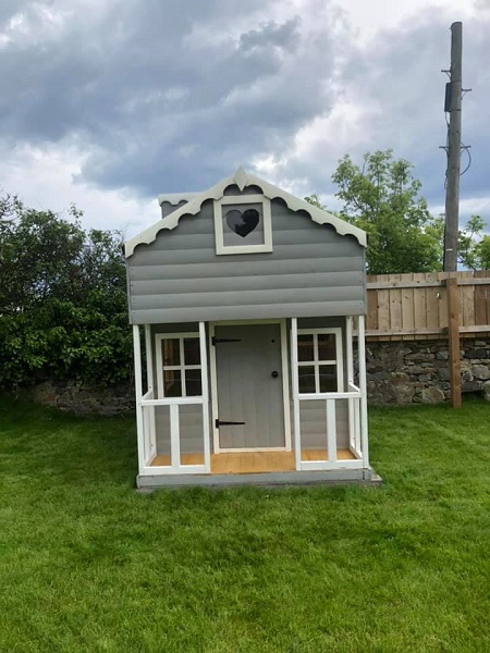 Playhouse in Cumbernauld installed by Garden Buildings Scotland — photo 3